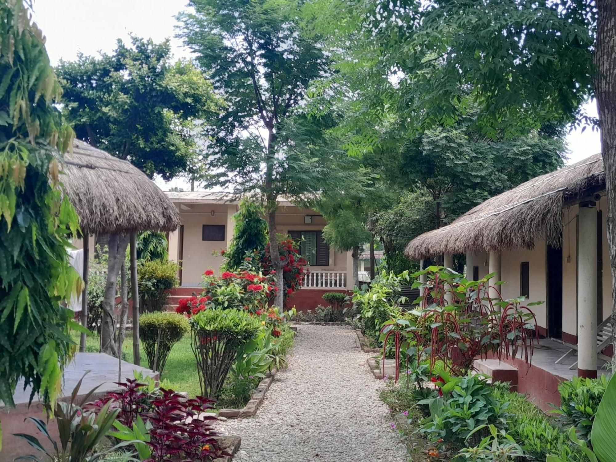 Crocodile Safari Camp Hotel Chitwan Exterior photo